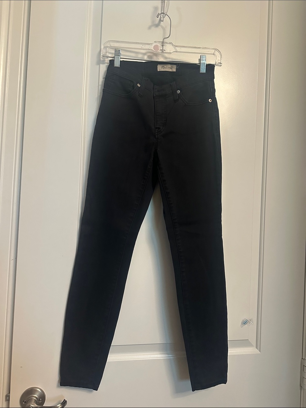 Madewell Black Skinny High-Rise Jeans